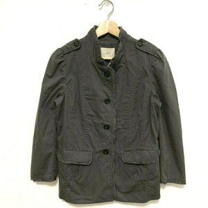 Loft Button Front Utility Jacket Size 2